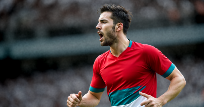 footballer-red-shirt